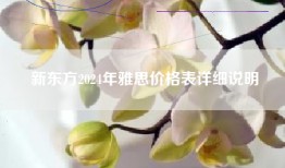 新东方2024年雅思价格表详细说明